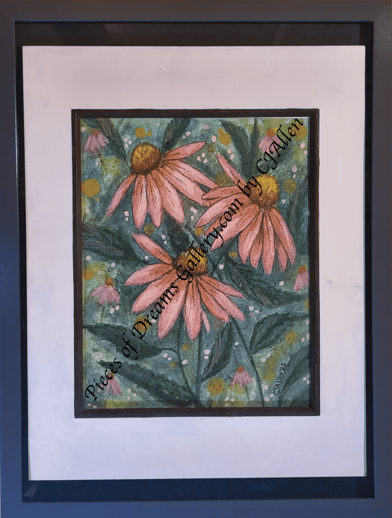 Fairy-Light in Echinacea Petal